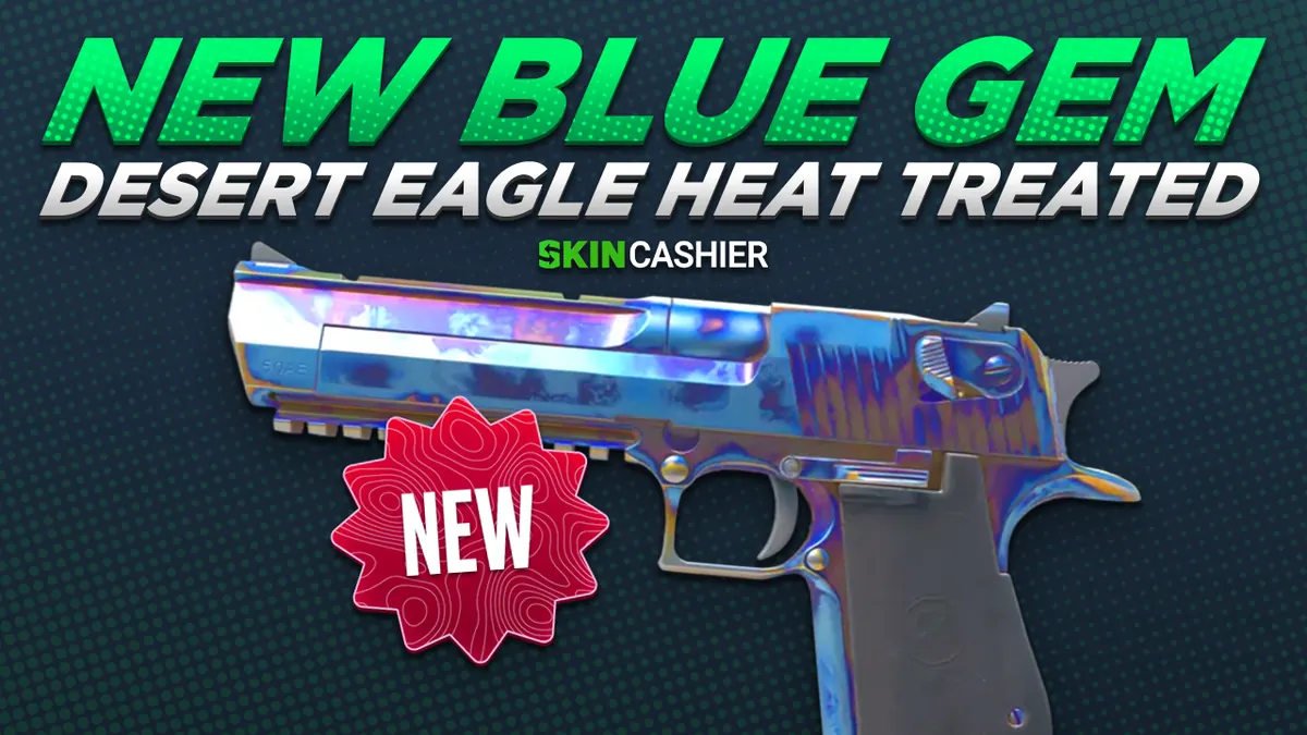 Nowy Blue Gem: Desert Eagle Heat Treated