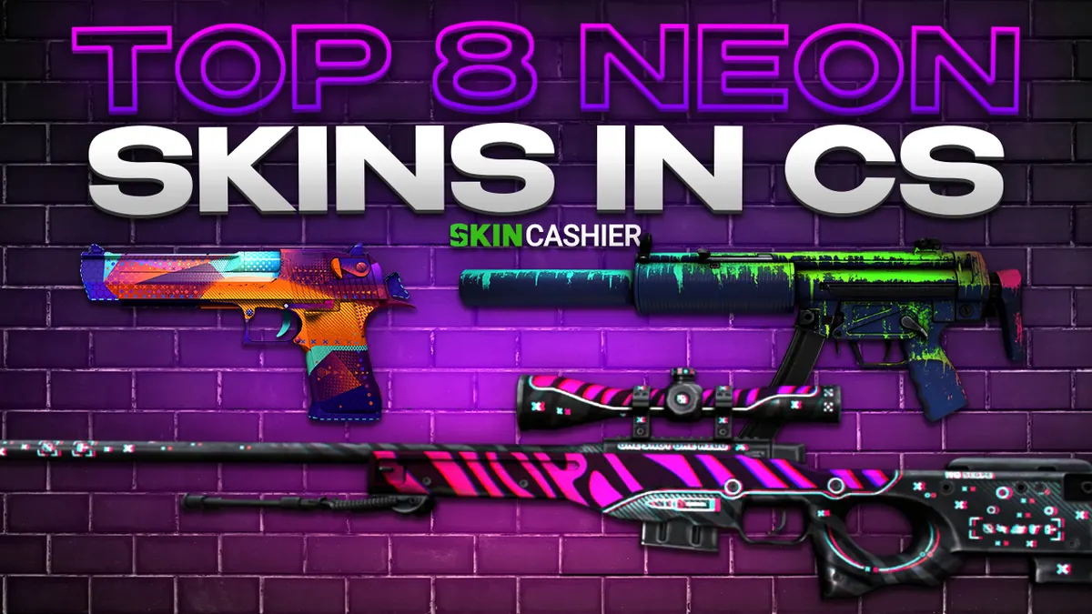 TOP 8 Neon Skins in Counter Strike 2