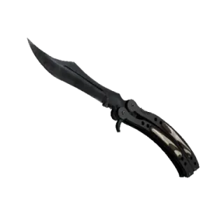 Butterfly knife Black Laminate