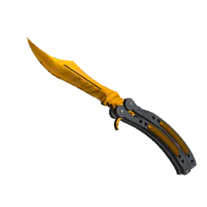 Butterfly knife Tiger Tooth