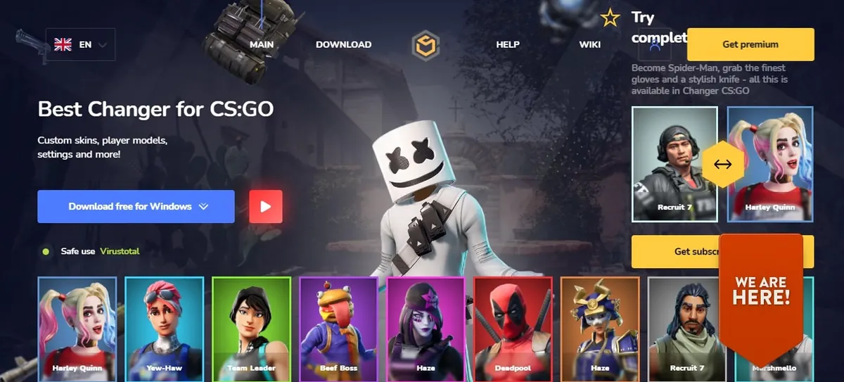 CSGO sking changer CS Changer