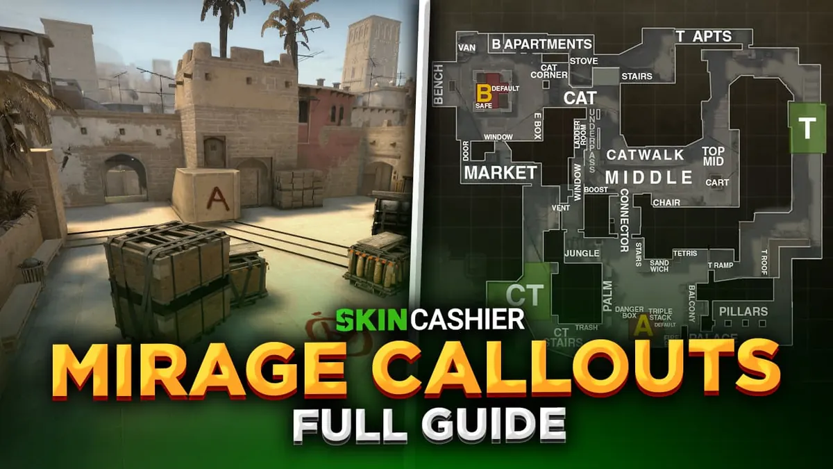 CSGO Mirage Callouts & Full Guide