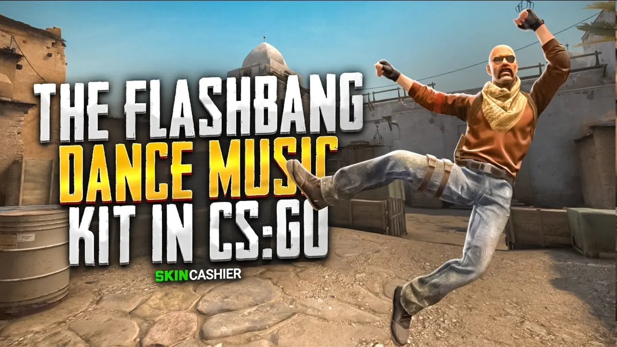 The Flashbang Dance Music Kit in CS:GO