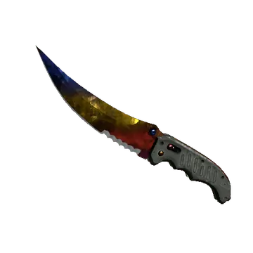 flip knife marble fade