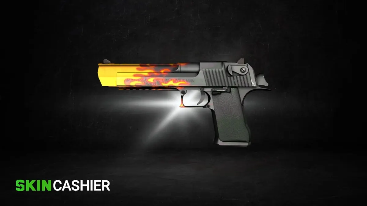 golden skin csgo Desert Eagle Blaze