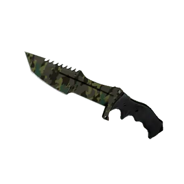 huntsman knife boreal forest battle scarred