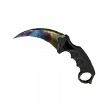 karambit case hardened battle scarred