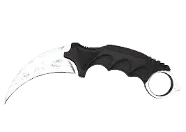 karambit knife csgo damascus steel