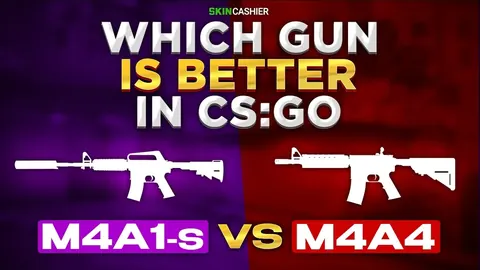 Which Gun is Better: M4A4 vs M4A1 in CS:GO?