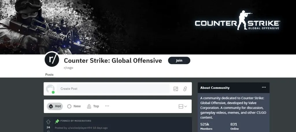 r csgo subreddit