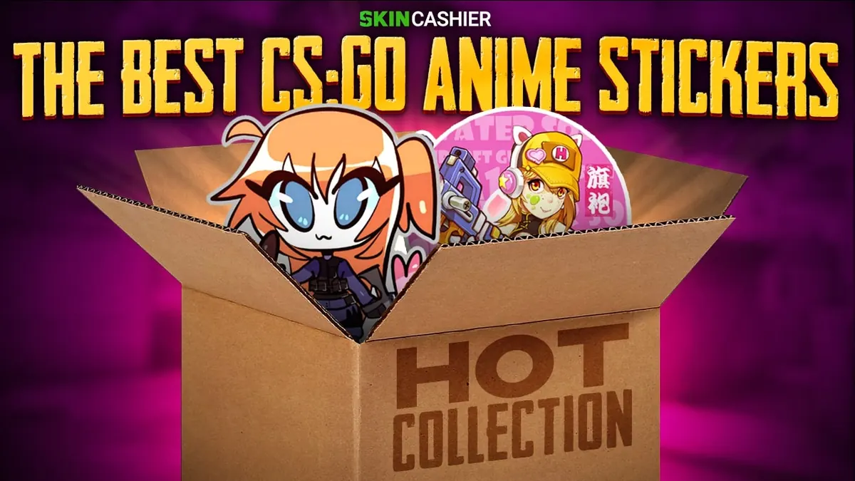 The Best CS GO Anime Stickers: Hot Collection 2022