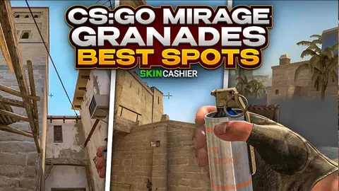 CSGO Mirage Granades: Best Spots