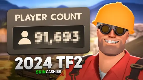 TF2 Active Players Count in 2024