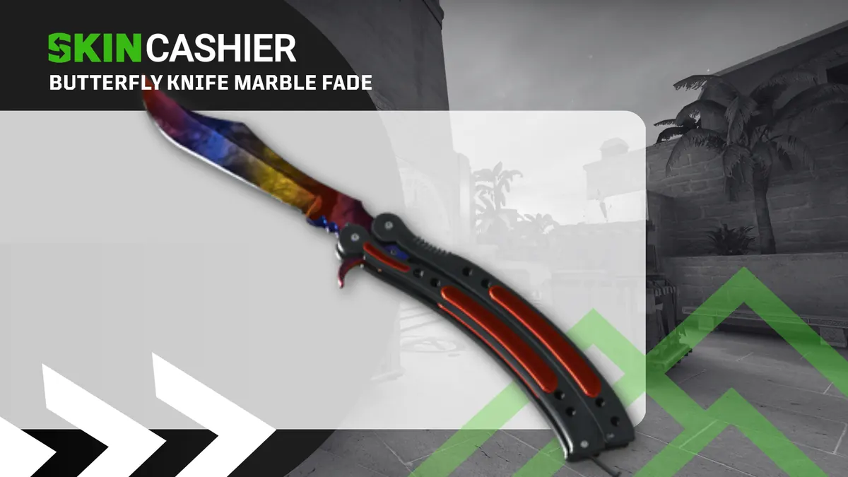 StatTrak Butterfly Knife Marble Fade Factory New
