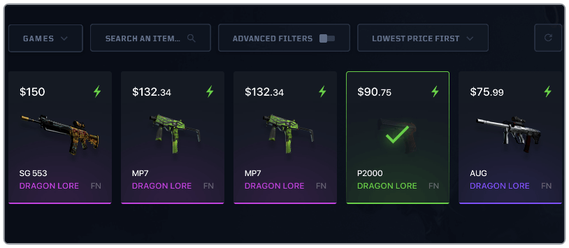 Sell CS2  Skins on SkinCashier.com