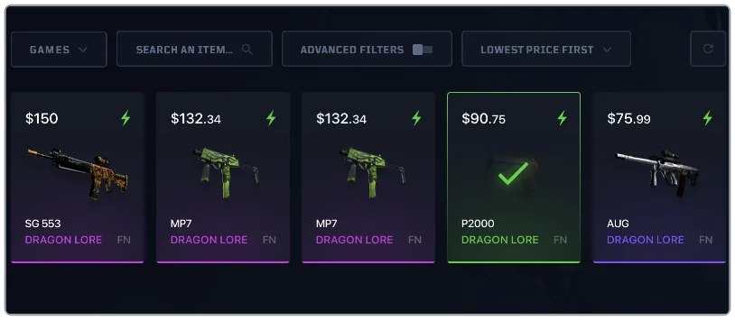Sell CS2 (CS:GO) Skins on SkinCashier.com